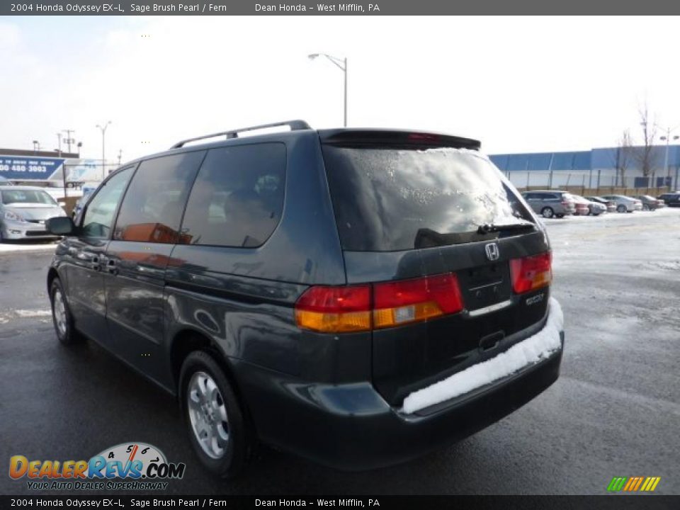2004 Honda Odyssey EX-L Sage Brush Pearl / Fern Photo #2