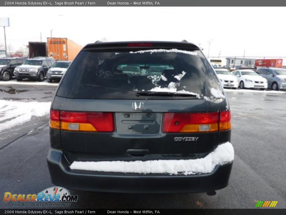 2004 Honda Odyssey EX-L Sage Brush Pearl / Fern Photo #3