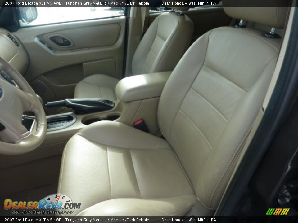 2007 Ford Escape XLT V6 4WD Tungsten Grey Metallic / Medium/Dark Pebble Photo #8