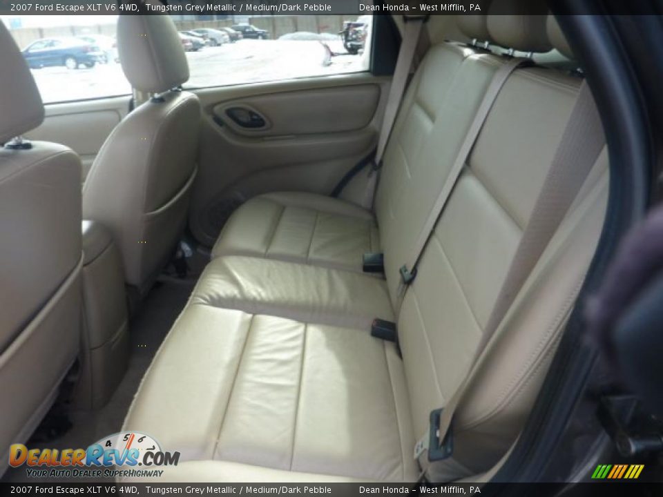 2007 Ford Escape XLT V6 4WD Tungsten Grey Metallic / Medium/Dark Pebble Photo #9