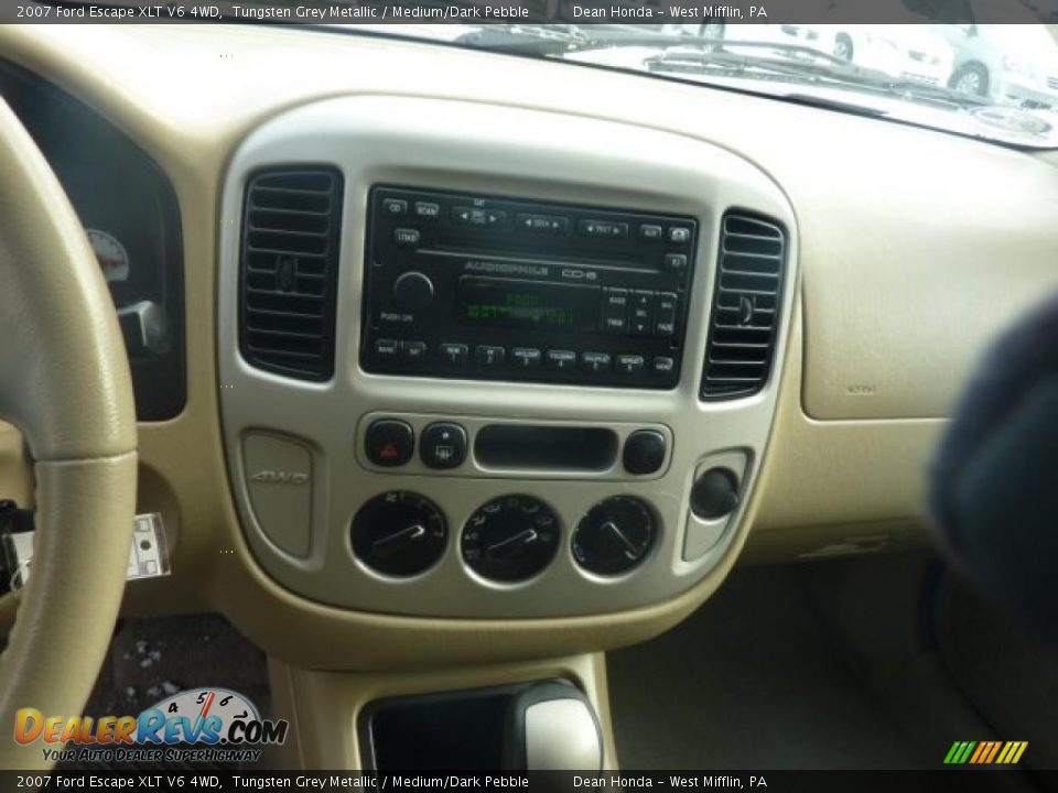 2007 Ford Escape XLT V6 4WD Tungsten Grey Metallic / Medium/Dark Pebble Photo #13
