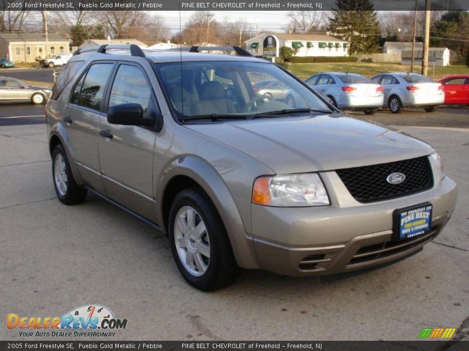 2005 Ford Freestyle SE Pueblo Gold Metallic / Pebble Photo #3