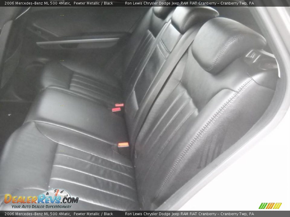 2006 Mercedes-Benz ML 500 4Matic Pewter Metallic / Black Photo #11