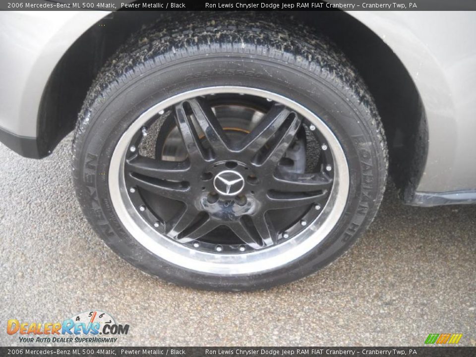 2006 Mercedes-Benz ML 500 4Matic Pewter Metallic / Black Photo #17