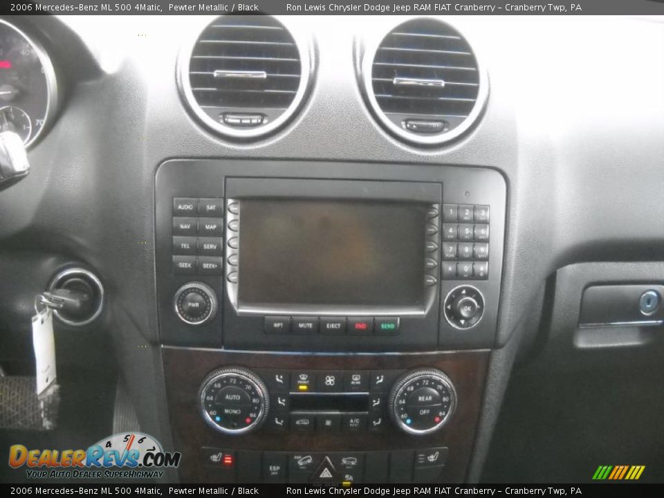 2006 Mercedes-Benz ML 500 4Matic Pewter Metallic / Black Photo #22