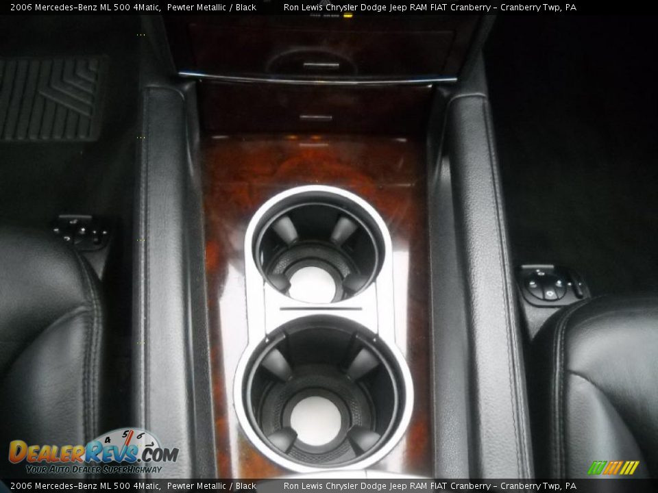 2006 Mercedes-Benz ML 500 4Matic Pewter Metallic / Black Photo #23