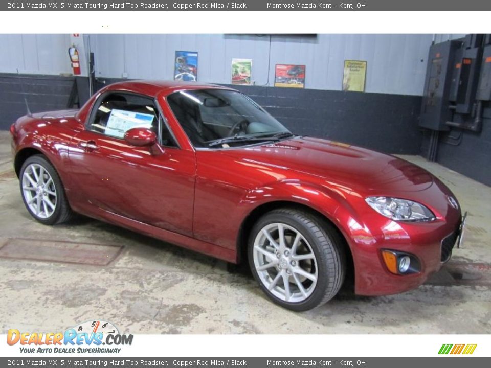 Copper Red Mica 2011 Mazda MX-5 Miata Touring Hard Top Roadster Photo #2