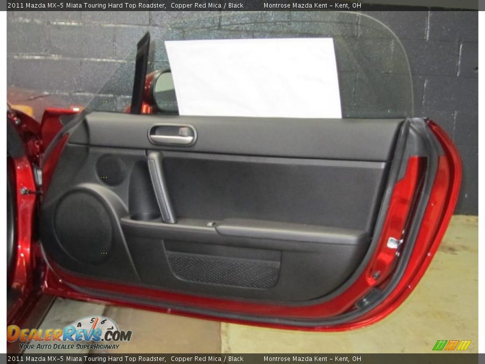 Door Panel of 2011 Mazda MX-5 Miata Touring Hard Top Roadster Photo #17