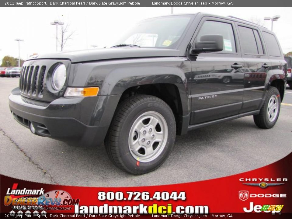 2011 Jeep Patriot Sport Dark Charcoal Pearl / Dark Slate Gray/Light Pebble Photo #1