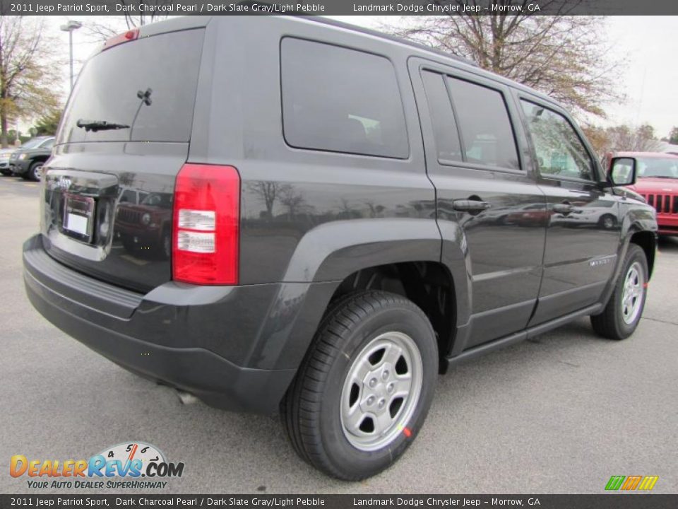 2011 Jeep Patriot Sport Dark Charcoal Pearl / Dark Slate Gray/Light Pebble Photo #3