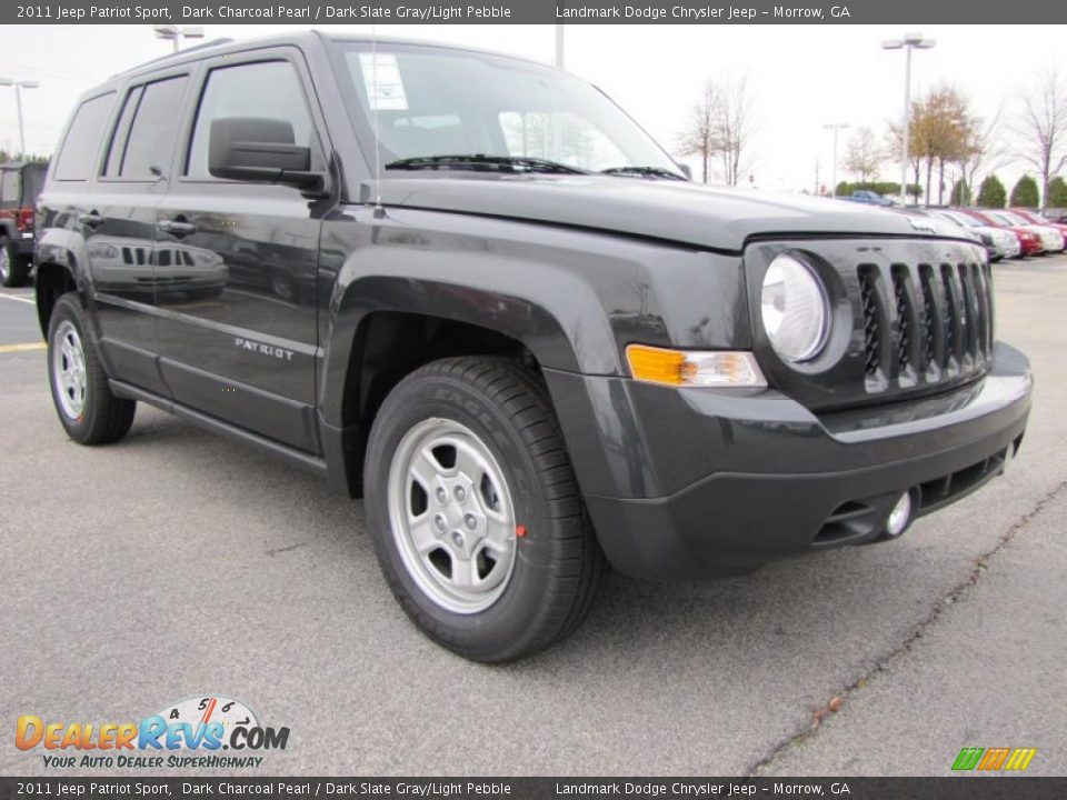 2011 Jeep Patriot Sport Dark Charcoal Pearl / Dark Slate Gray/Light Pebble Photo #4