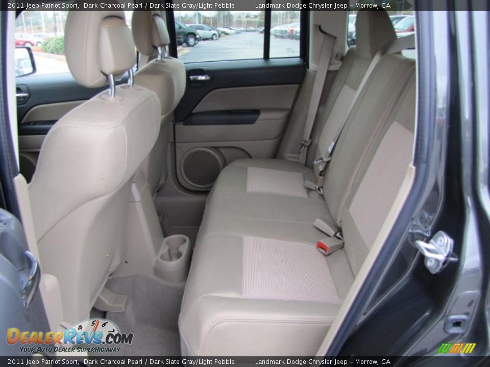 Dark Slate Gray/Light Pebble Interior - 2011 Jeep Patriot Sport Photo #7