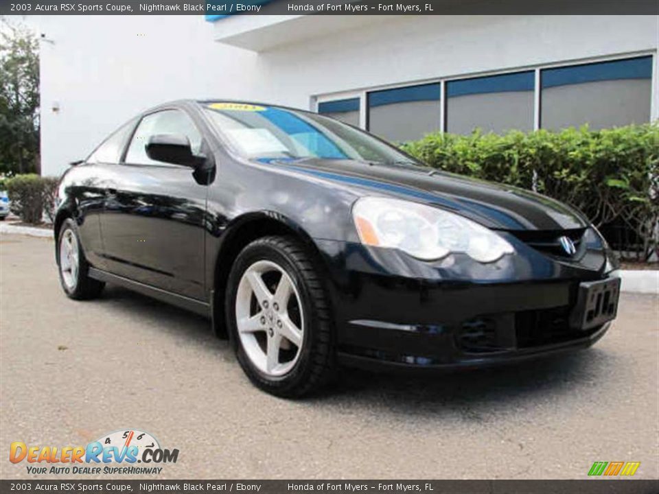 2003 Acura RSX Sports Coupe Nighthawk Black Pearl / Ebony Photo #1