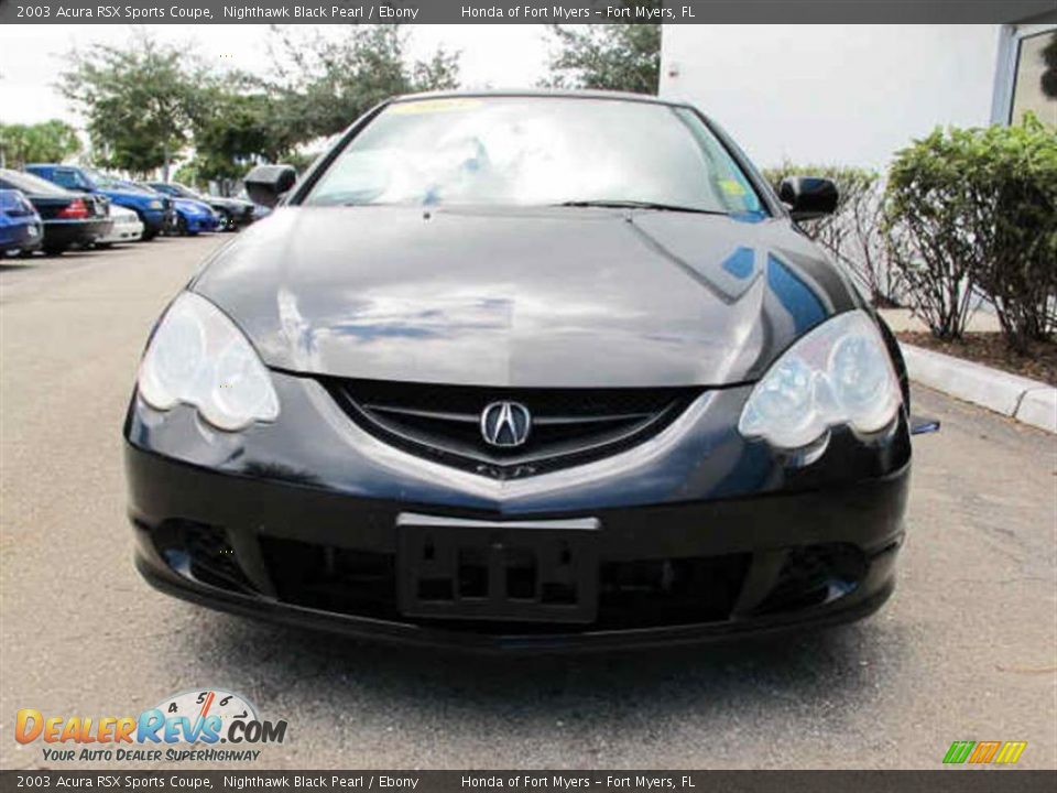 2003 Acura RSX Sports Coupe Nighthawk Black Pearl / Ebony Photo #7