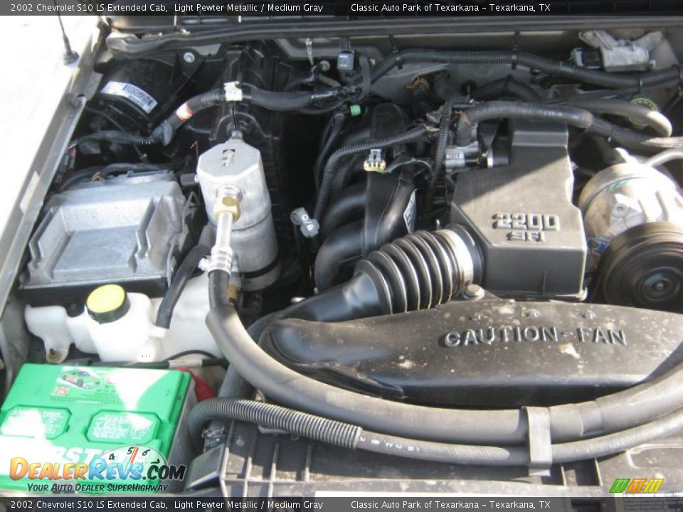 2002 Chevrolet S10 LS Extended Cab 2.2 Liter OHV 8-Valve Flex Fuel 4 Cylinder Engine Photo #21