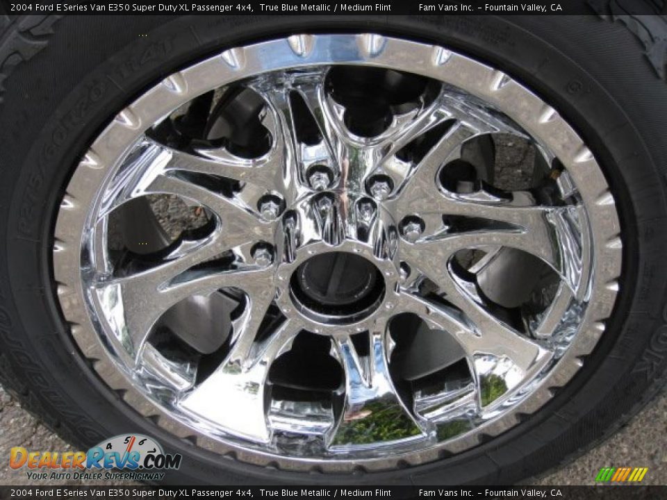 Custom Wheels of 2004 Ford E Series Van E350 Super Duty XL Passenger 4x4 Photo #7