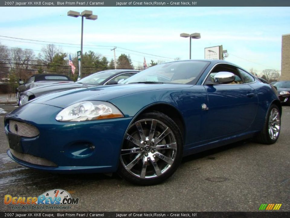 Blue Prism Pearl 2007 Jaguar XK XK8 Coupe Photo #1