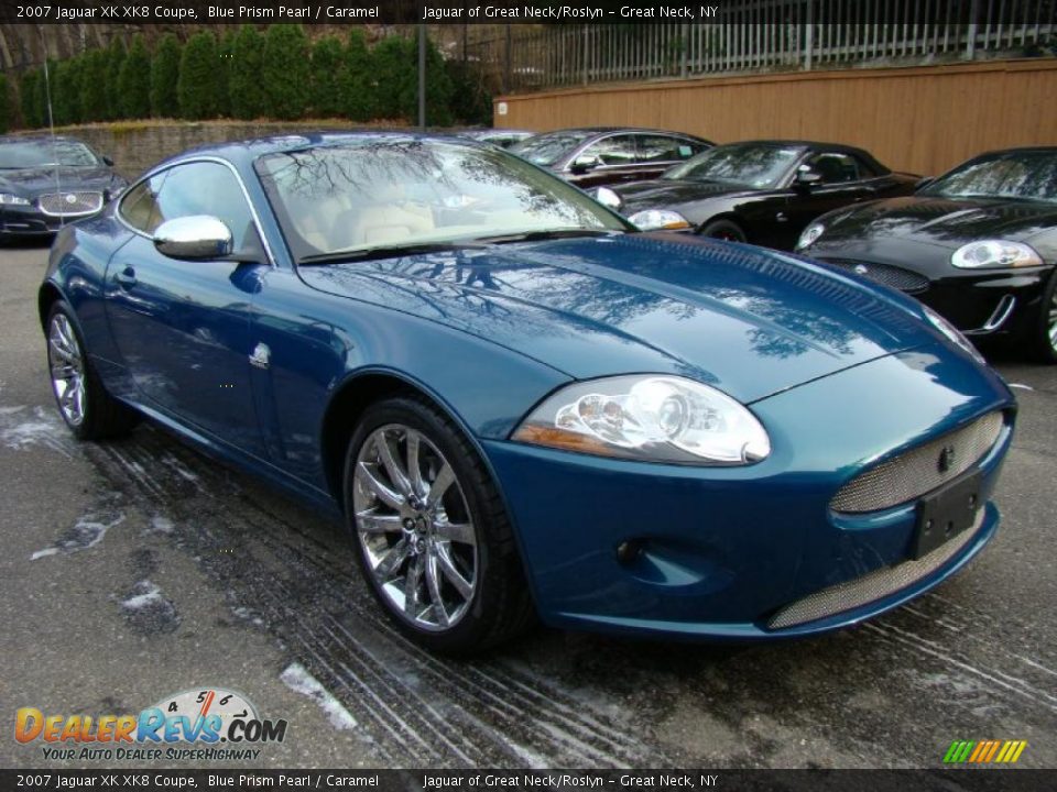 Front 3/4 View of 2007 Jaguar XK XK8 Coupe Photo #4