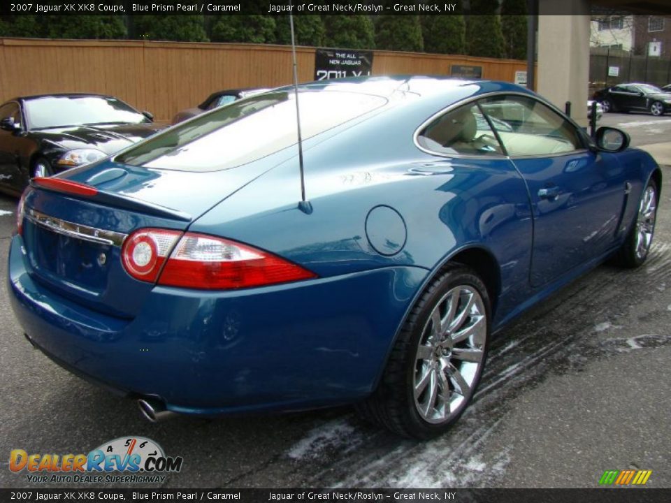 Blue Prism Pearl 2007 Jaguar XK XK8 Coupe Photo #6
