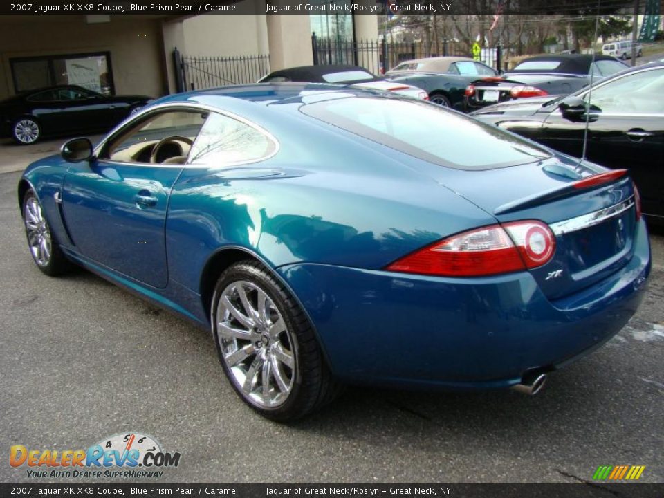 Blue Prism Pearl 2007 Jaguar XK XK8 Coupe Photo #8