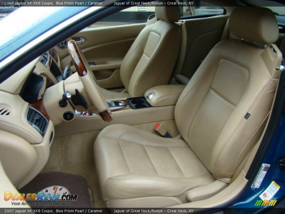 Caramel Interior - 2007 Jaguar XK XK8 Coupe Photo #14