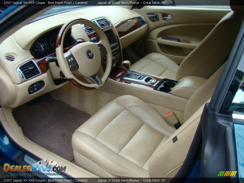 Caramel Interior - 2007 Jaguar XK XK8 Coupe Photo #16