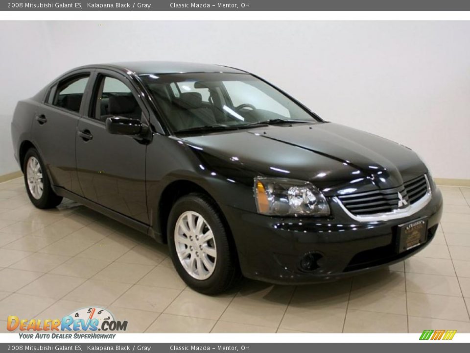 2008 Mitsubishi Galant ES Kalapana Black / Gray Photo #1