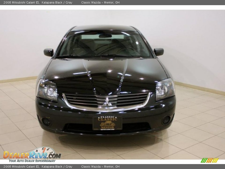 2008 Mitsubishi Galant ES Kalapana Black / Gray Photo #2