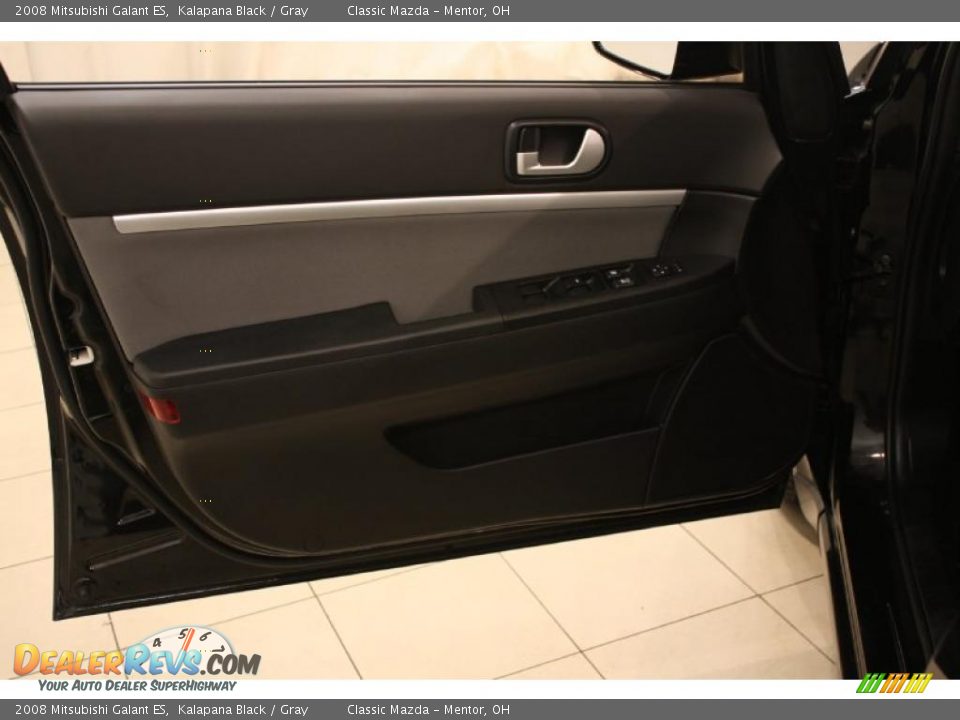 2008 Mitsubishi Galant ES Kalapana Black / Gray Photo #5
