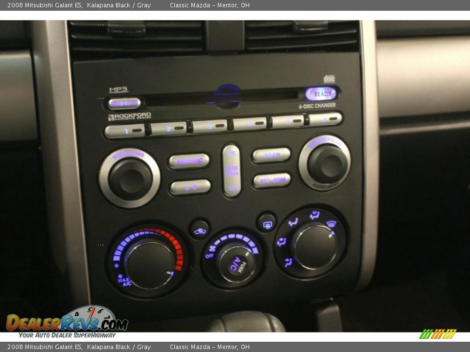 Controls of 2008 Mitsubishi Galant ES Photo #8