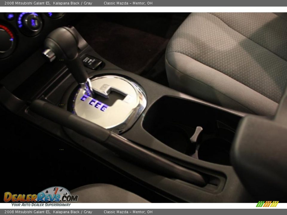 2008 Mitsubishi Galant ES Kalapana Black / Gray Photo #9
