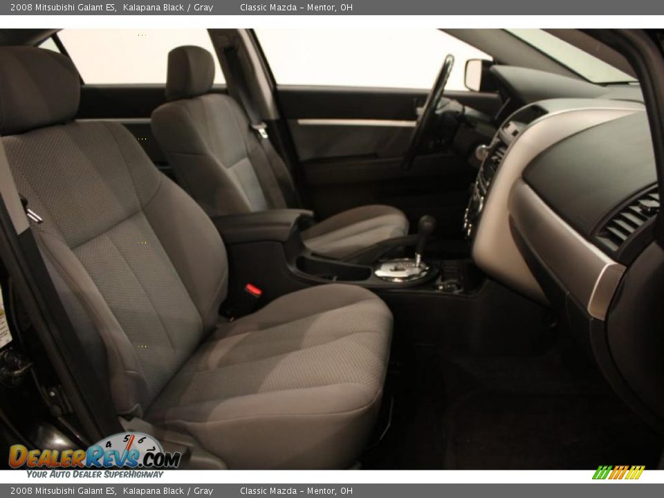 2008 Mitsubishi Galant ES Kalapana Black / Gray Photo #10