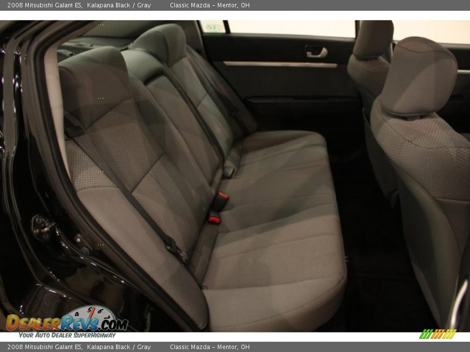2008 Mitsubishi Galant ES Kalapana Black / Gray Photo #11