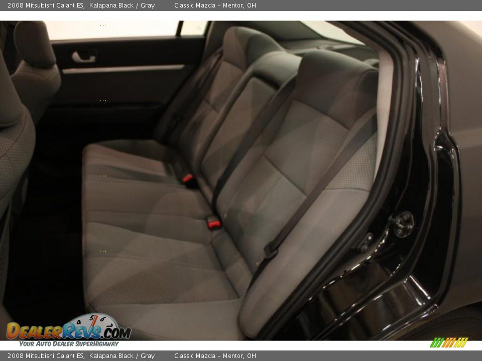 2008 Mitsubishi Galant ES Kalapana Black / Gray Photo #12