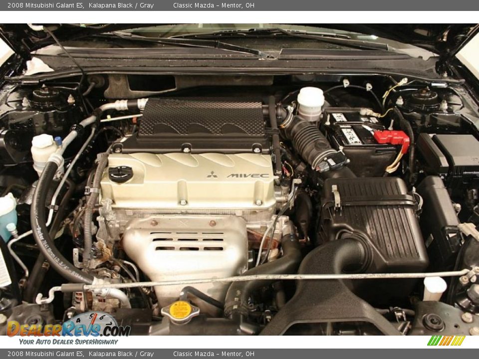 2008 Mitsubishi Galant ES 2.4 Liter DOHC 16V MIVEC 4 Cylinder Engine Photo #14