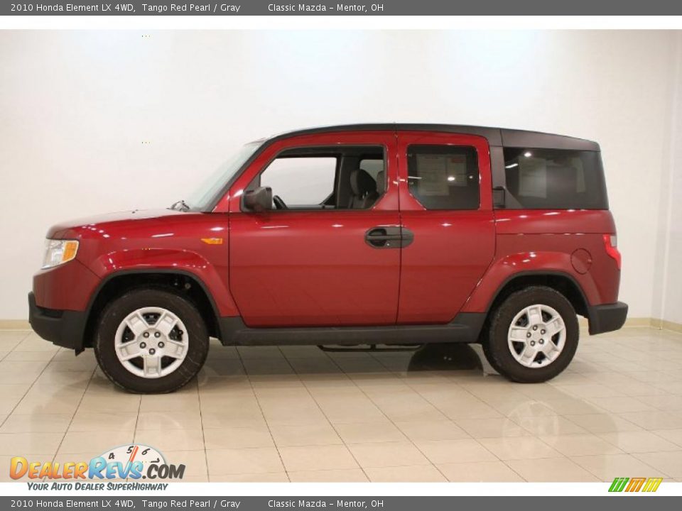 Tango Red Pearl 2010 Honda Element LX 4WD Photo #4