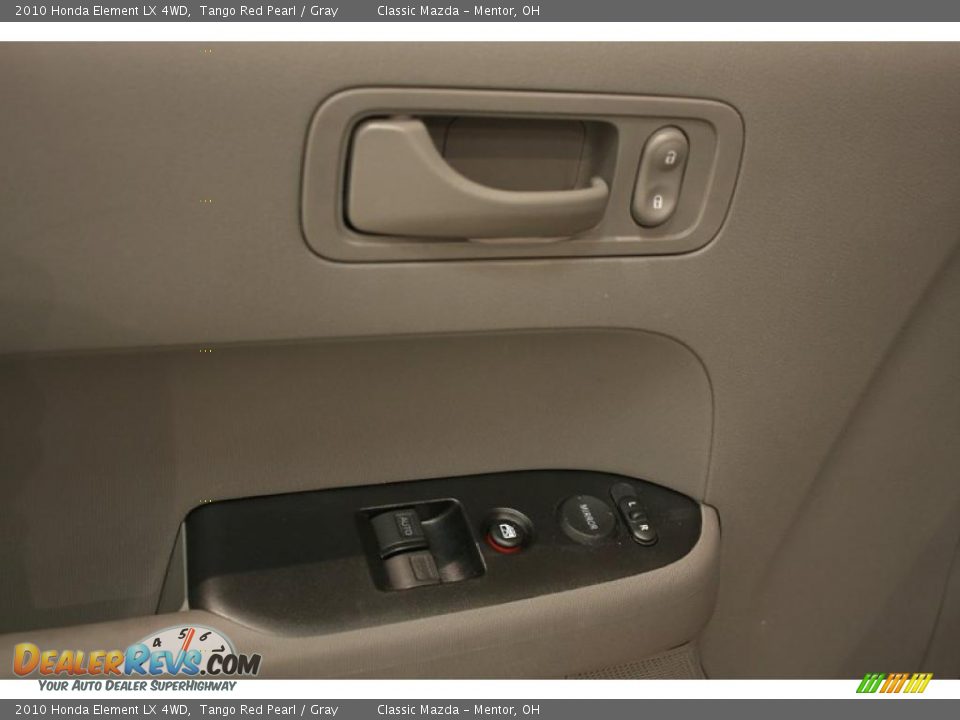 2010 Honda Element LX 4WD Tango Red Pearl / Gray Photo #6