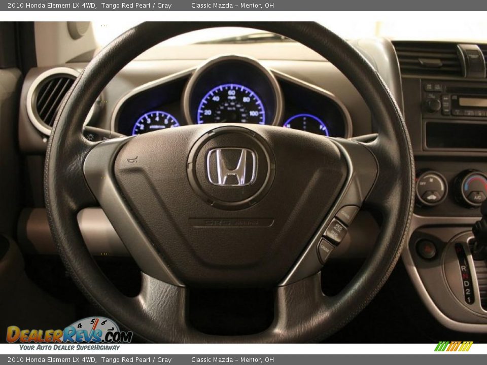 2010 Honda Element LX 4WD Steering Wheel Photo #9
