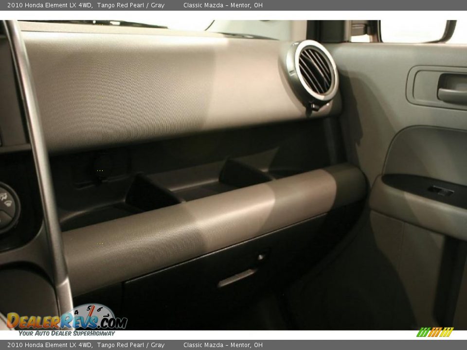 2010 Honda Element LX 4WD Tango Red Pearl / Gray Photo #12