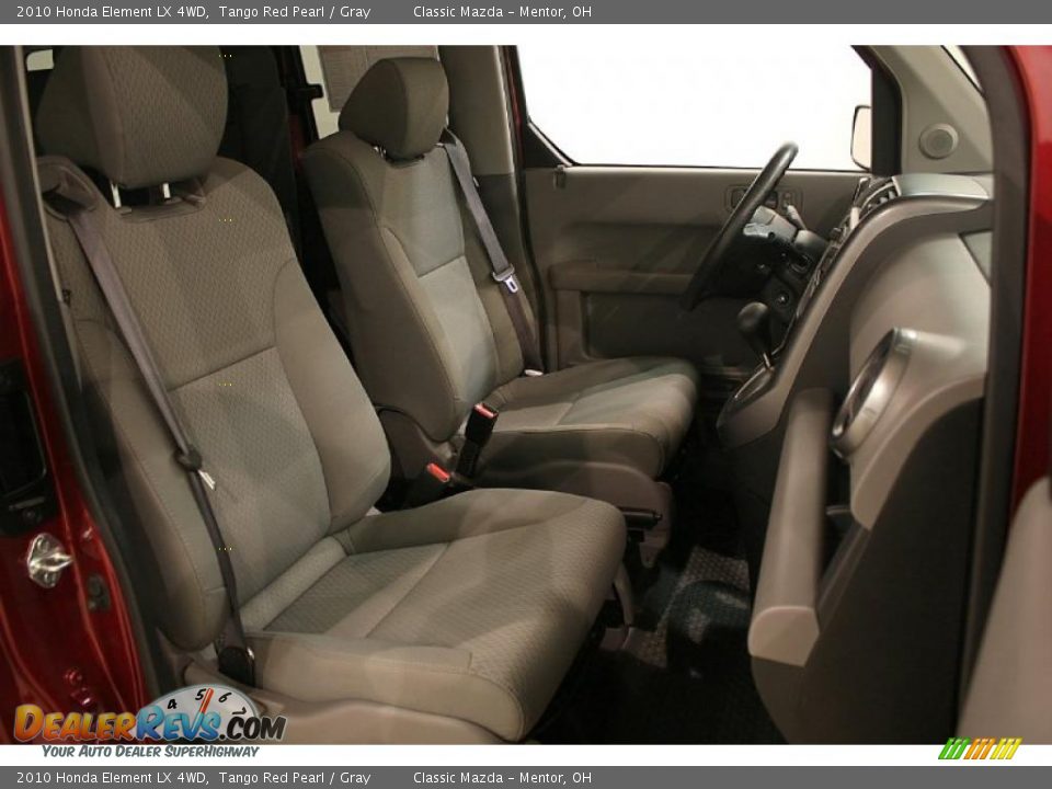 2010 Honda Element LX 4WD Tango Red Pearl / Gray Photo #13