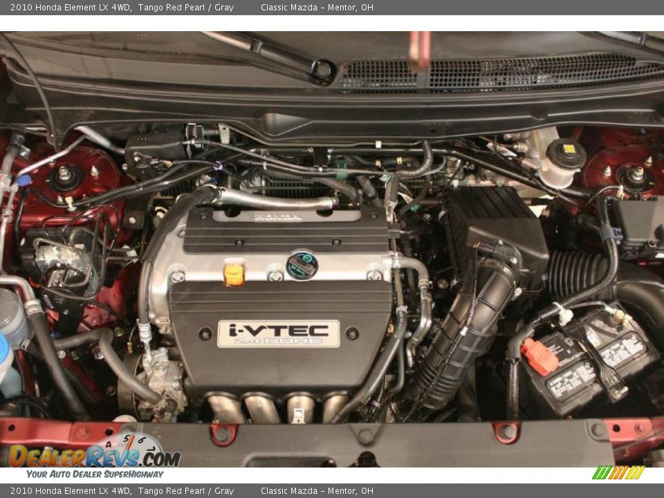 2010 Honda Element LX 4WD 2.4 Liter DOHC 16-Valve i-VTEC 4 Cylinder Engine Photo #15