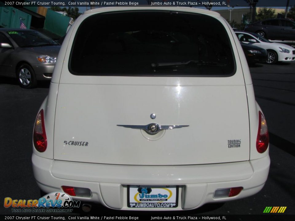 2007 Chrysler PT Cruiser Touring Cool Vanilla White / Pastel Pebble Beige Photo #7