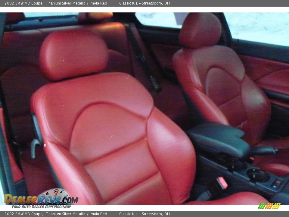 Bmw imola red interior #1