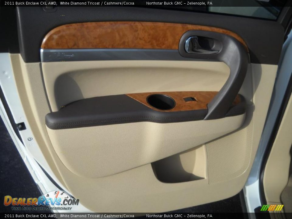 Door Panel of 2011 Buick Enclave CXL AWD Photo #14