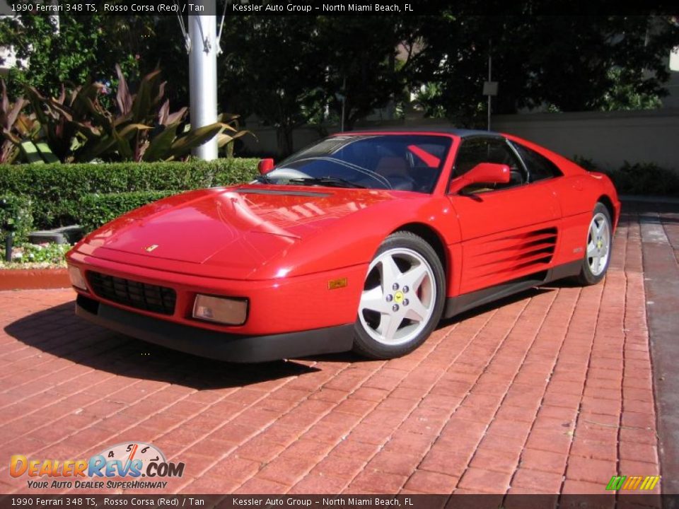 Rosso Corsa (Red) 1990 Ferrari 348 TS Photo #3