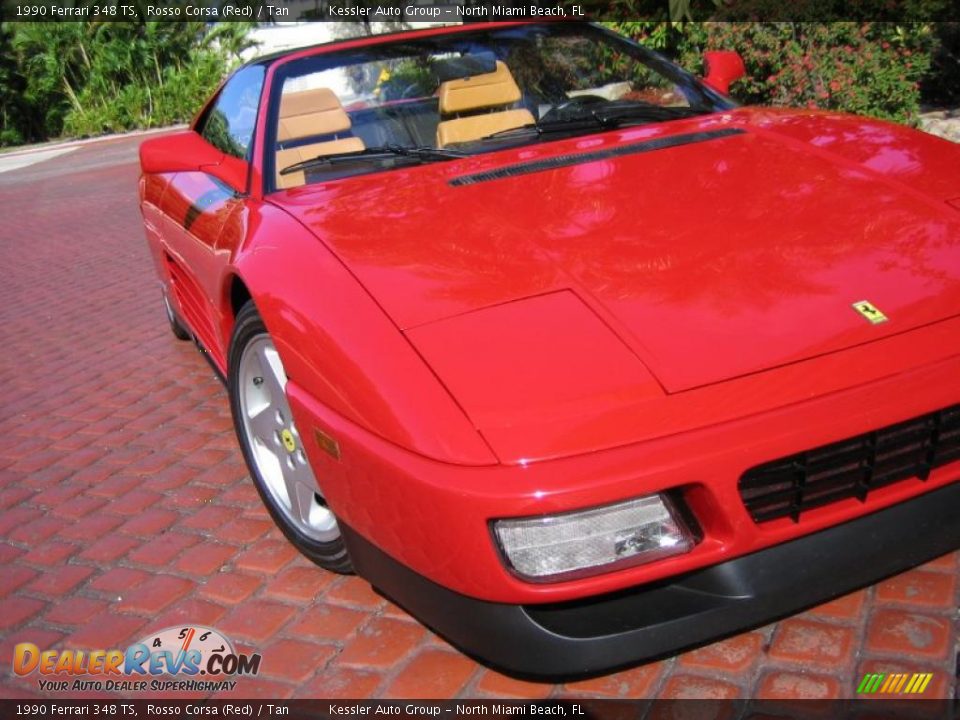1990 Ferrari 348 TS Rosso Corsa (Red) / Tan Photo #9