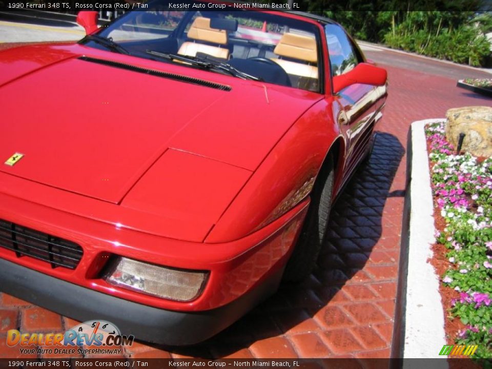 1990 Ferrari 348 TS Rosso Corsa (Red) / Tan Photo #10