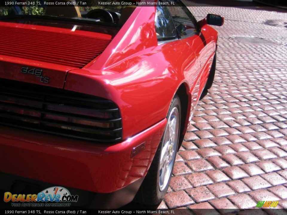 1990 Ferrari 348 TS Rosso Corsa (Red) / Tan Photo #12