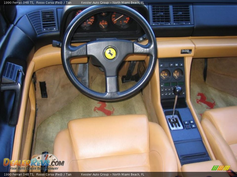 Dashboard of 1990 Ferrari 348 TS Photo #17