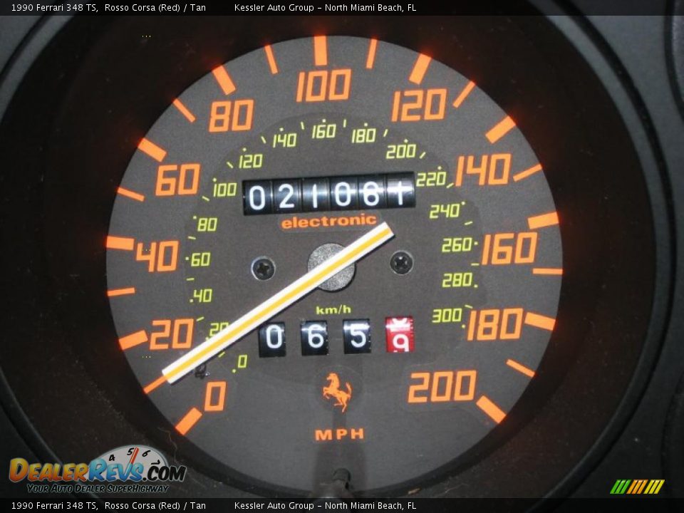 1990 Ferrari 348 TS Gauges Photo #20